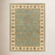 Southshore Handmade Wool Green/Light Beige/Brown Rug