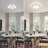 Lilyian Flush Mount Ceiling Light Fixtures Ceiling Mount 11in LED Crystal Flush Mount Lighting