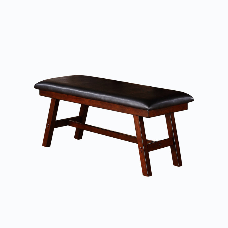 Banc rembourré en similicuir Harewood