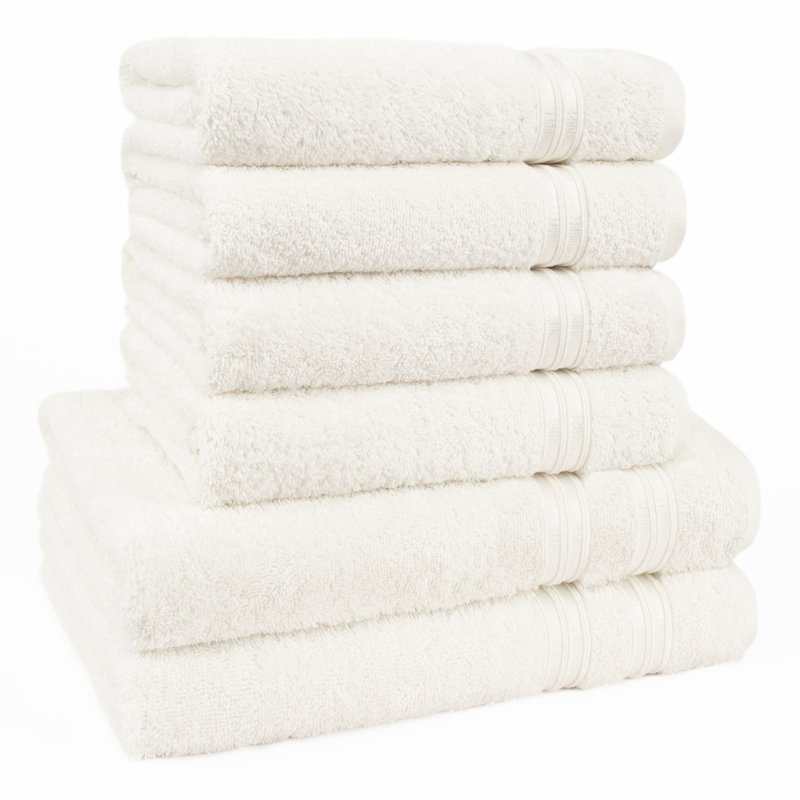 Rensina 100% Cotton Midweight Mulit-Size Set, Creme