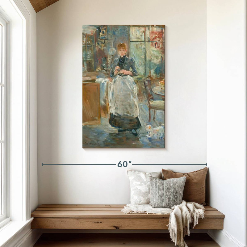 Leisha In The Dining Room, 45" H x 30" W