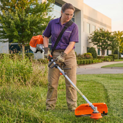 43cc/52cc Weed Wacker Gas Powered, 3 in 1 String Trimmer with Shoulder Strap & Handle, 2-Cycle Gas Weed Eater, Multifunctional Weed Wacker & Brush Cutter for Professional Greenery Trimming