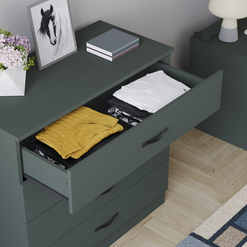 Maybery 4 Drawer Chest, Jasper Green
