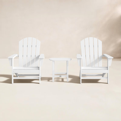 POLYWOOD® Nautical 2-Person Patio Seating Group