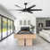 Jamariae 65" Ceiling Fan With No Light and Remote Control