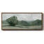 «Soft Green Landscape I», toile encadrée-110645484