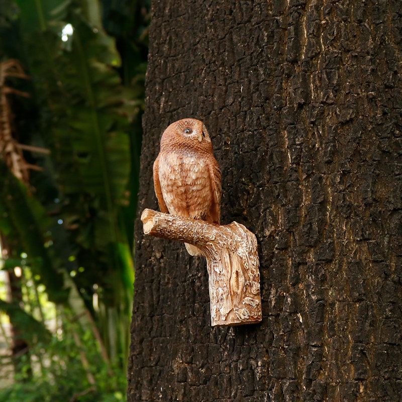Ornement suspendu hibou pour arbres