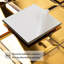 Carrelage carré en miroir 3 pouces Lovdeco Peel and Stick-132153477