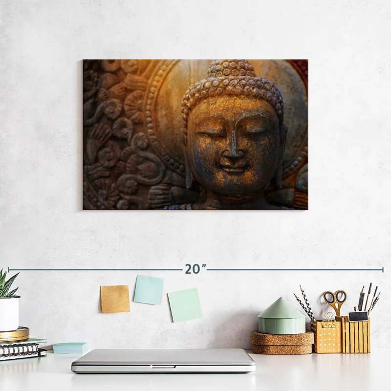 Adella Sunlit Buddha Statue, 8" H x 12" W