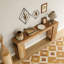 Farmhouse Wood Sofa Table Entryway Table-563009714