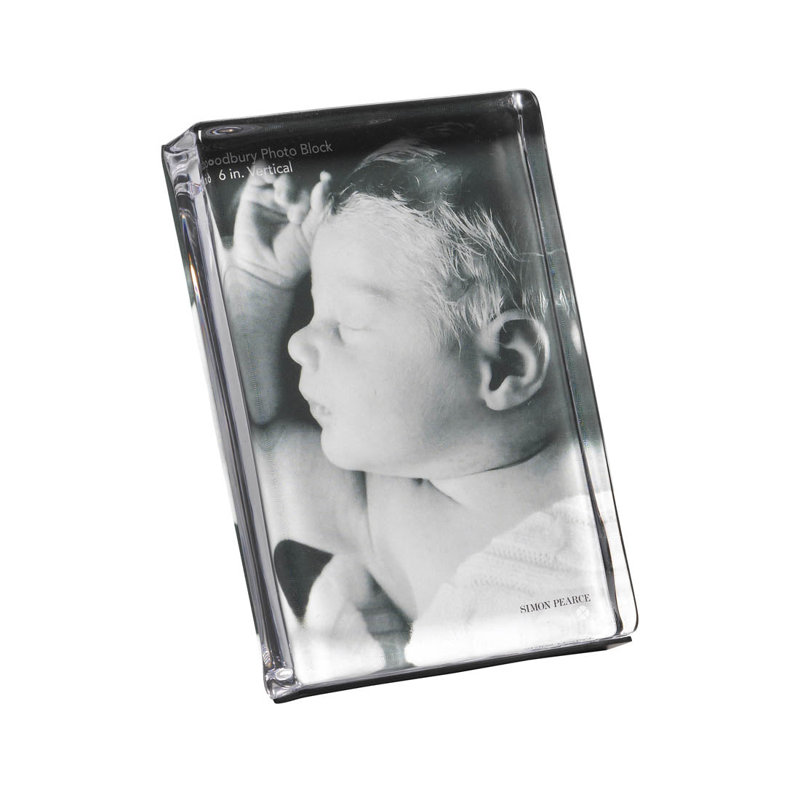 Woodbury Vertical Photo Block, 4" x 6"