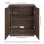 Armoire d'appoint rectangulaire large 27,75 po Warden-1992404550