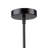 Bolla - Pendant - Black - 1-Light