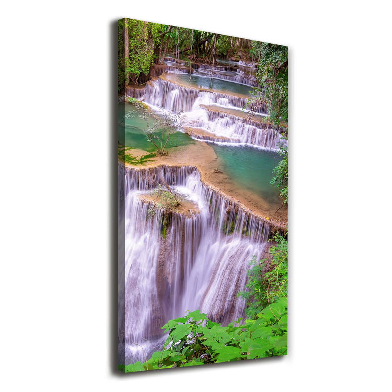 Waterfall - Wrapped Canvas Print