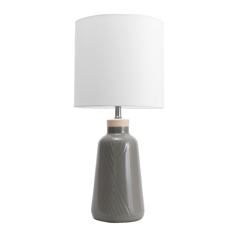 Lampe de table grise 27 "Attaway