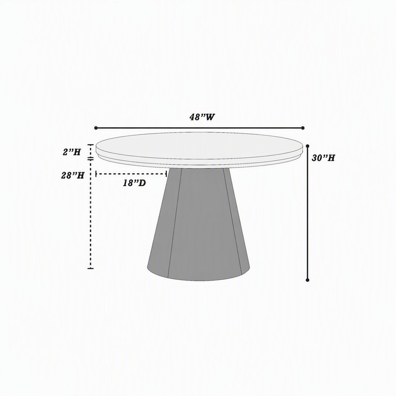 Table de salle à manger 1pc