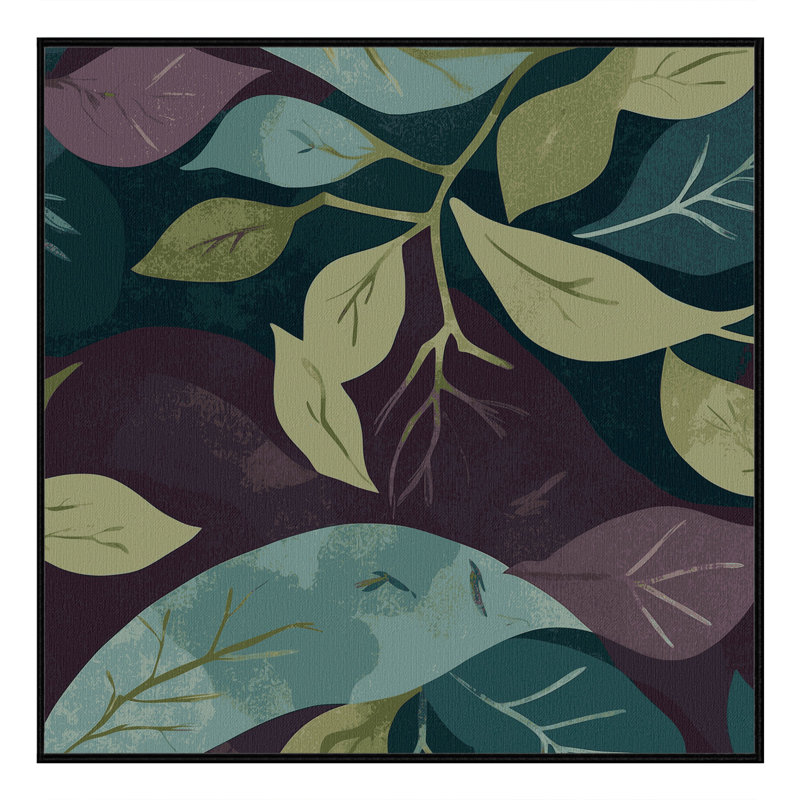 Moonlit Silhouettes Rug, Square 6'