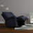 Velour Power Lift Chair in Lugano Indigo