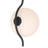 Curved Line Globe Pendant with White Jade Glass-1071053284