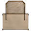Commode 9 tiroirs avec miroir Brown Cherry