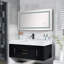 Miroir de salle de bain sans cadre à DEL avec lumières, miroir de salle de bain mural avec anti-buée, multifonction, 3 lumières à intensité variable, fonction de mémoire-898602265-898602275