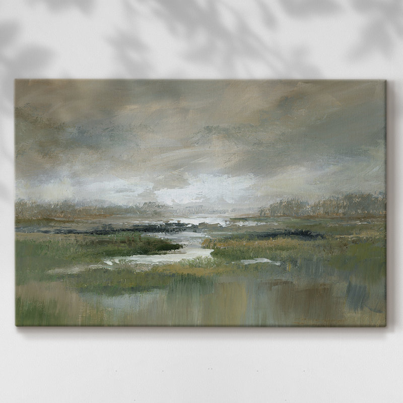 Misty Inlet - Cavas enveloppés de galerie, 8 x 12