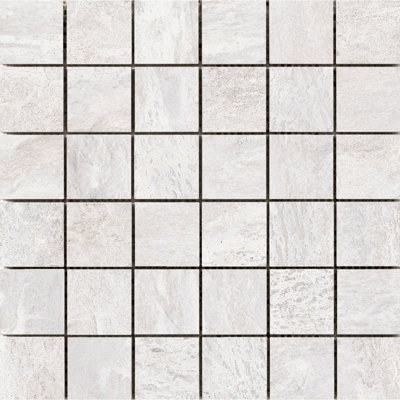 Milestone White 12 in. x 12 in. Matte Porcelain Floor and Wall Tile (10.66 sq. ft./Case)