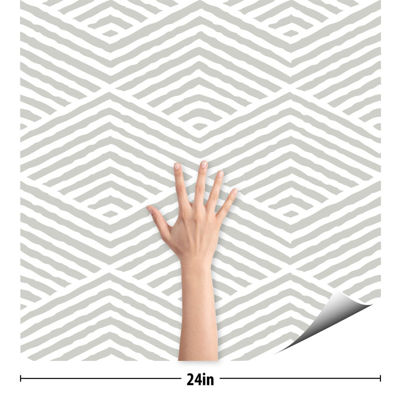 Papier peint, L 126 po x l 24 po