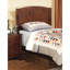 Dark Oak Finish Bedroom Storage - 2 Drawers Nightstand, Modern Style Cabinet With Finish, Brown Colour Mix-1926824128