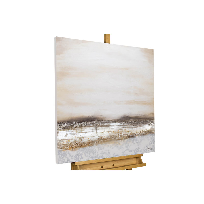 Hand-painted unreachable distant acrylic painting