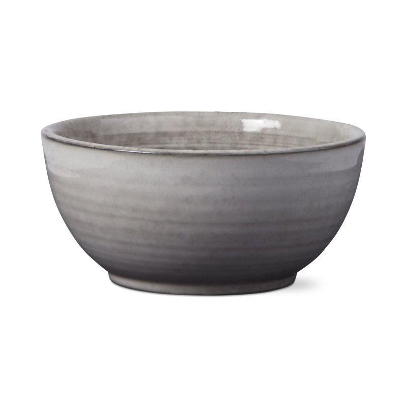 17 oz. Bol à céréales en grès, Gris
