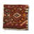 Brown/rust/brown/gold Geometric