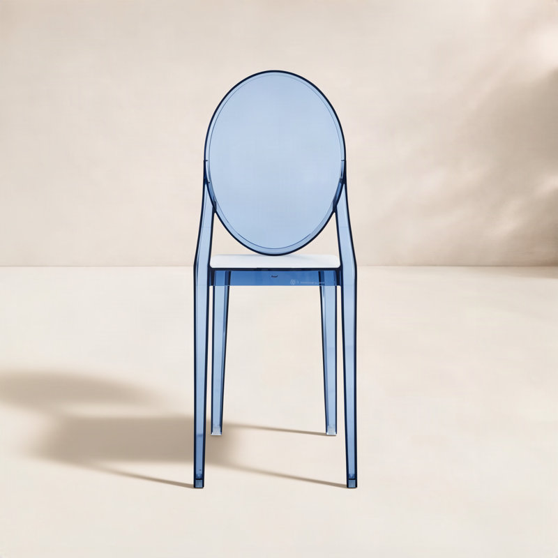 Victoria Ghost Chair, Powder Blue
