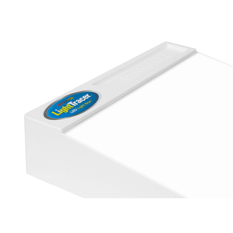 Artograph Lighttracer Led Lightbox, 12" X 10" Drawing Board With Storage Tray