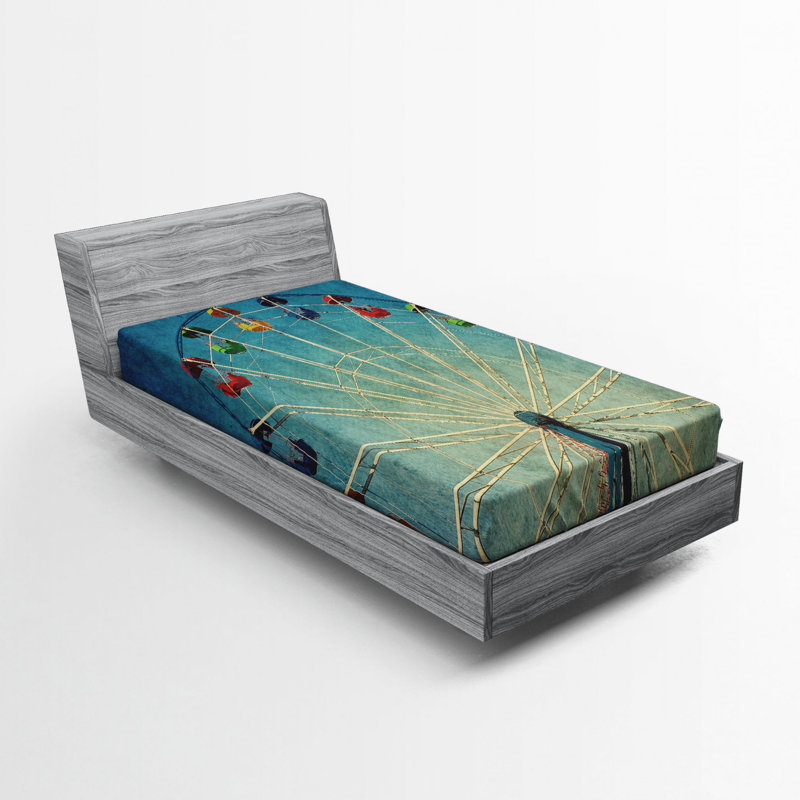 Microfiber Fitted Sheet, Twin Fitted Sheet
