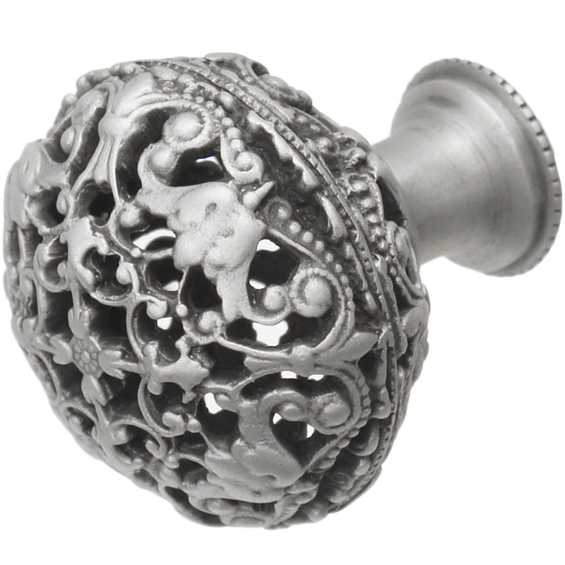 Juliane Grace large knob full round in Satin, Satin