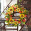 Couronne de tournesol 22 po