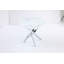 Table ronde moderne en verre