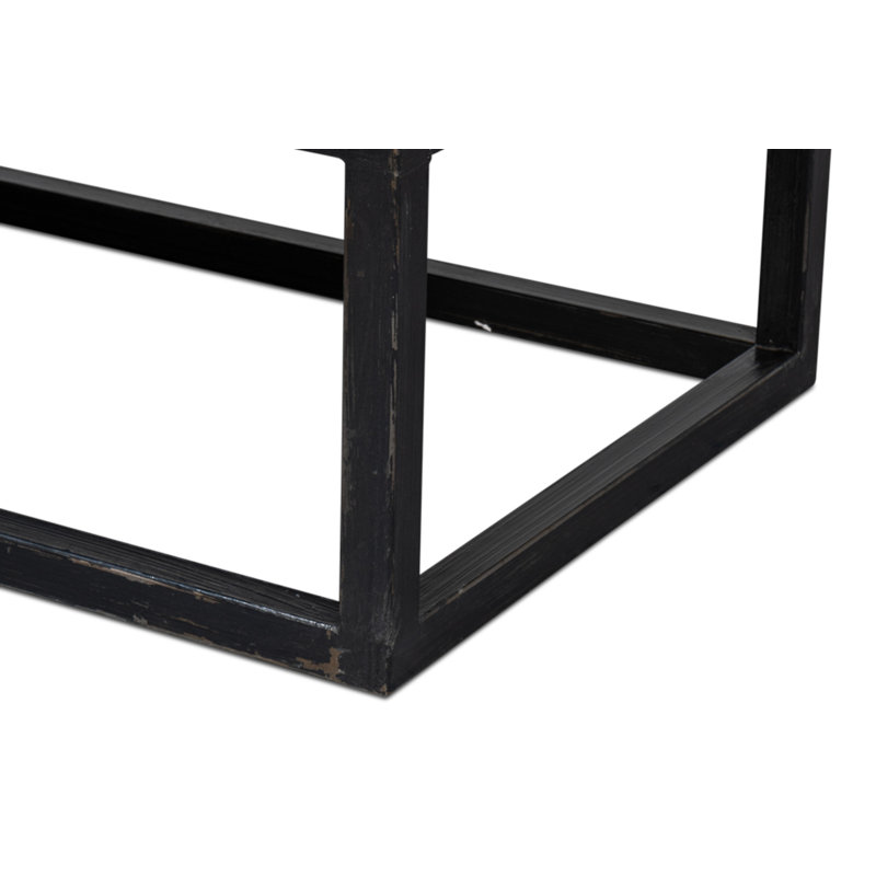 Aztec 80'' W Solid Wood Sideboard, Black
