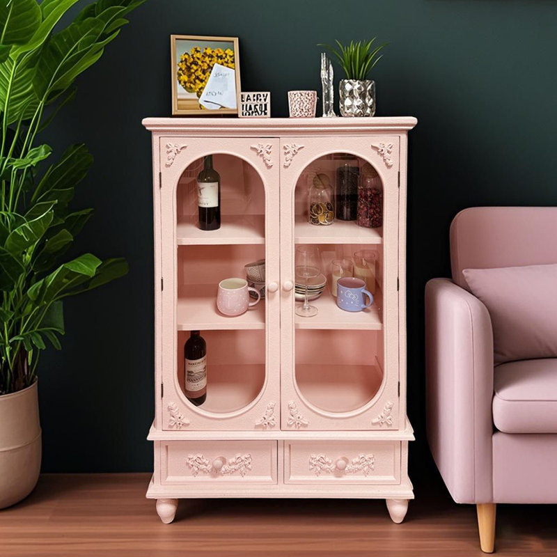 Vitrine exquise française, Rose