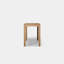 Pacific Outdoor Square Teak Bar Table