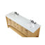 Ensemble de meuble-lavabo double 72 po Bonsai-73359979
