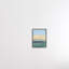 Conceptuel jaune océan coucher de soleil bleu peinture éclaboussures - Peinture-59974755-59974756
