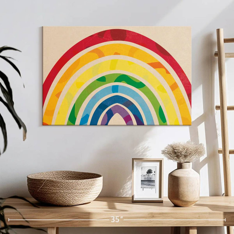Impression sur toile LGBTQ, L 16 po x H 24 po x P 1,5 po
