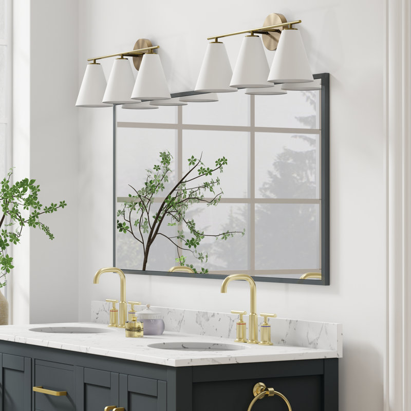 Charlie 3 - Light Dimmable Vanity Light, White