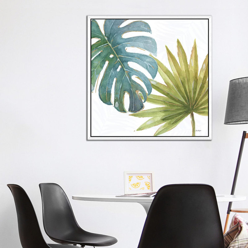 Tropical Blush VIII by Lisa Audit - Gallery-Wrapped Canvas Giclée on Canvas, White Framed, 93.98 cm H x 93.98 cm W