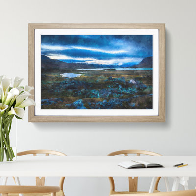 Terrain in Abisko Sweden - Picture Frame Graphic Art