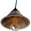 3 - Light Brushed Copper Cone Pendant-1815045382