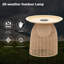 Table basse d'extérieur Boho