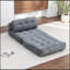 Fauteuil-lit pliant convertible avec coussin et matelas pliable pour le salon et la chambre à coucher-438487598